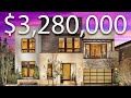 Inside A $3,280,000 ULTRA MODERN MANSION With A UNIQUE Water Feature | Mansion Tour