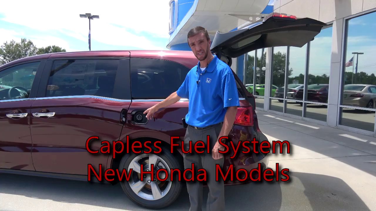 The New Honda Capless Fuel Filler System - YouTube
