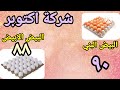 سعر البيض اسعار البيض اليوم الاثنين ١٤-٨-٢٠٢٣ جمله وقطاعي فى مصر