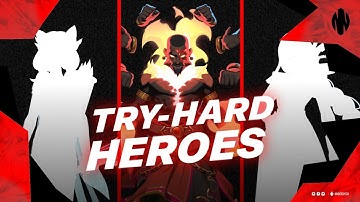 Top 3 Try Hard Heroes to play! (BULLET ECHO)