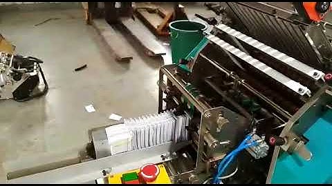 Paper folding Pratham Pile feeder with cross fold inspection and diverter