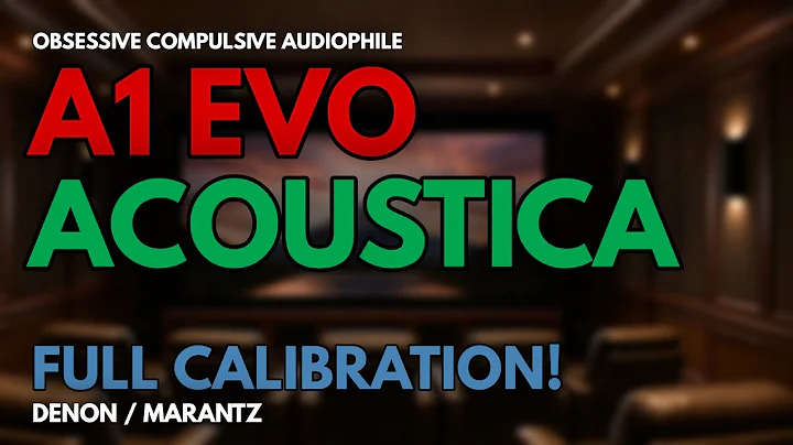 Calibration Using A1 Evo Acoustica From OCA - Obsessive Compulsive Audiophile
