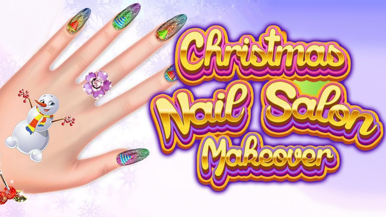 Learn Colors With Hello Christmas Nail Salon Christmas Nail Salon