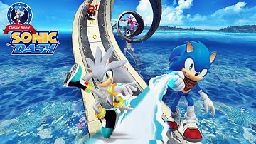 Sonic Dash - New Levels Gameplay - SILVER Gameplay - NEW Update