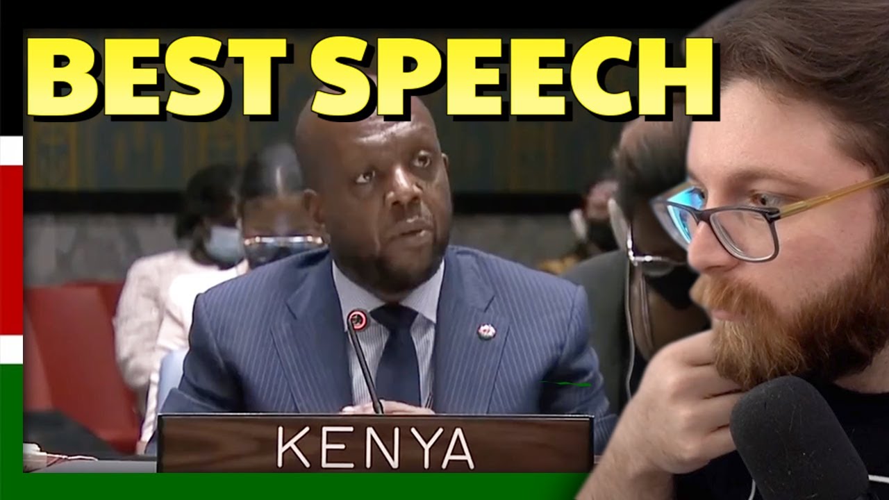 Kenya's Ambassador  UN Speech On Ukraine-Russia Crisis Is ABSOLUTELY SPELLBINDING