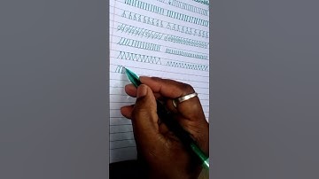 basic writing strokes in english #shorts #youtubeshorts #shorts