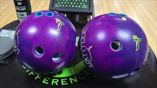 Layout Performance Pin Uppin Down On Symmetrical And Asymmetrical Weight Hole Bowling Balls