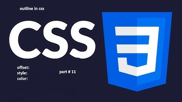 CSS outline ,style,color,width,offset  part 11 |  CSS tutorial for beginners in Urdu/Hindi|