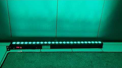RGB LED Wash Spotlight Light Bar Multi-Colors & Modes DMX Lightweight Stage Bar Sound  Lighting
