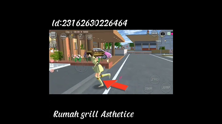 ID Sakura School Simulator Rumah Dekorasi grill Asthetice