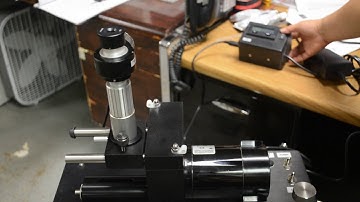 Grace Instrument - Install the M6500 Spinning Drop Tensiometer