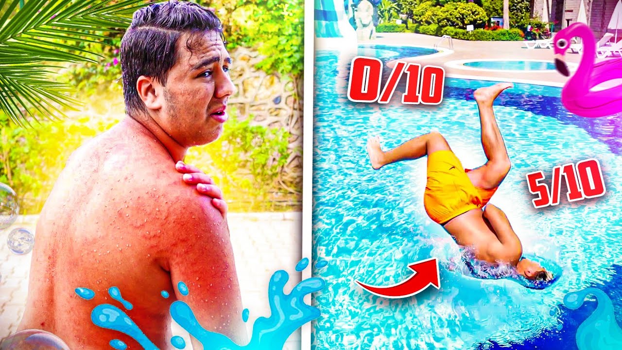 QUI REALISERA LES MEILLEURES PLONGEONS VS LES PIRES PLATS DANS LA PISCINE ! *DES BARRES MDRR*