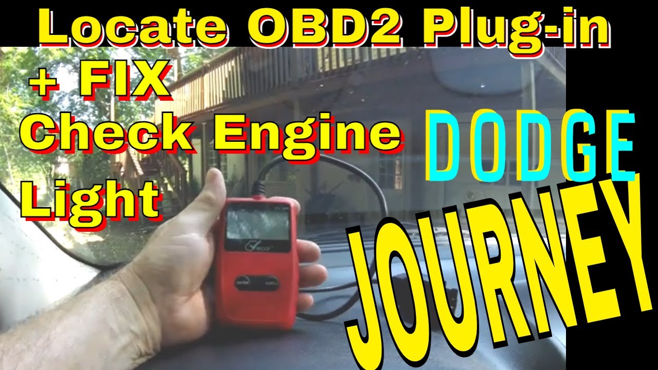 dodge journey obd location