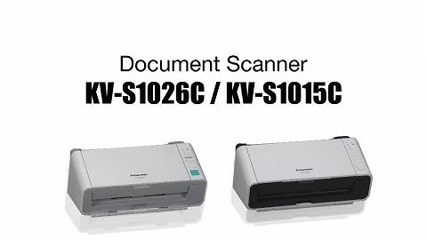 Panasonic Document Scanner KV-S1026C/KV-S1015C