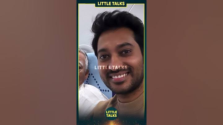 அப்பா வாங்க Flight-ல போகலாம் 😍 - Madhampatty Rangaraj | #shorts