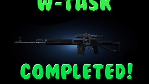 Contract Wars - SVD w-task complete!