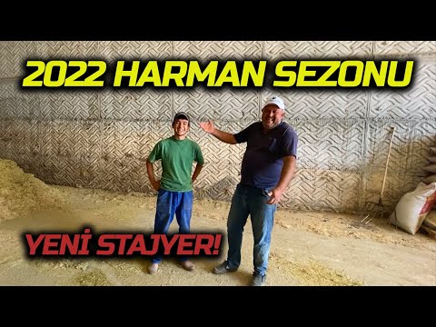 2022 HARMAN SEZONU BAŞLADI. MÜHENDİS ADAYI YENİ STAJYERİMİZ İLE TANIŞIN. ARPA BİÇİYORUZ.