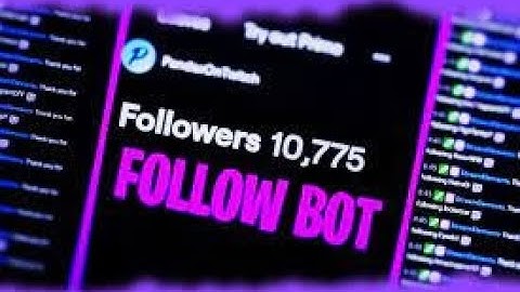 Twitch Follow Bot No download! Discord Server! 2022!