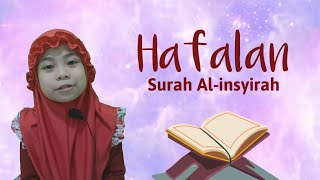 Hafalan Surah Al-insyirah untuk anak-anak | Full 10 menit | oleh Nadia aleena sofia