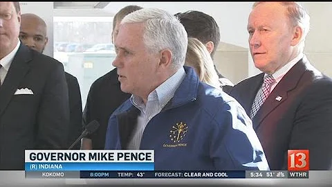 Gov. Mike Pence on Howard County Deputy Carl Koont...