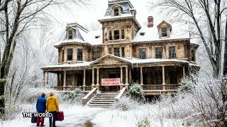 Kicked Out by Family, Elderly Couple Took Shelter in a Ruined Mansion | Found 265$ Below