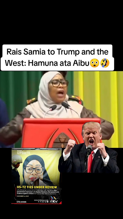 🤣Respect us - President Samia to Trump
