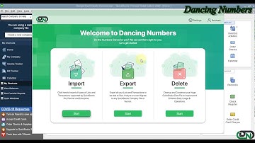 How to Export Check from QuickBooks Desktop using Dancing Numbers?