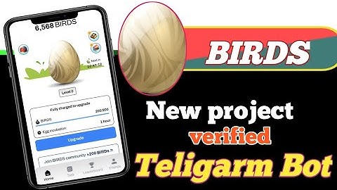 Birds Teligram New Mining Bot | Birds X New Mining Bot | Best Mining Bot | New verified project 2024