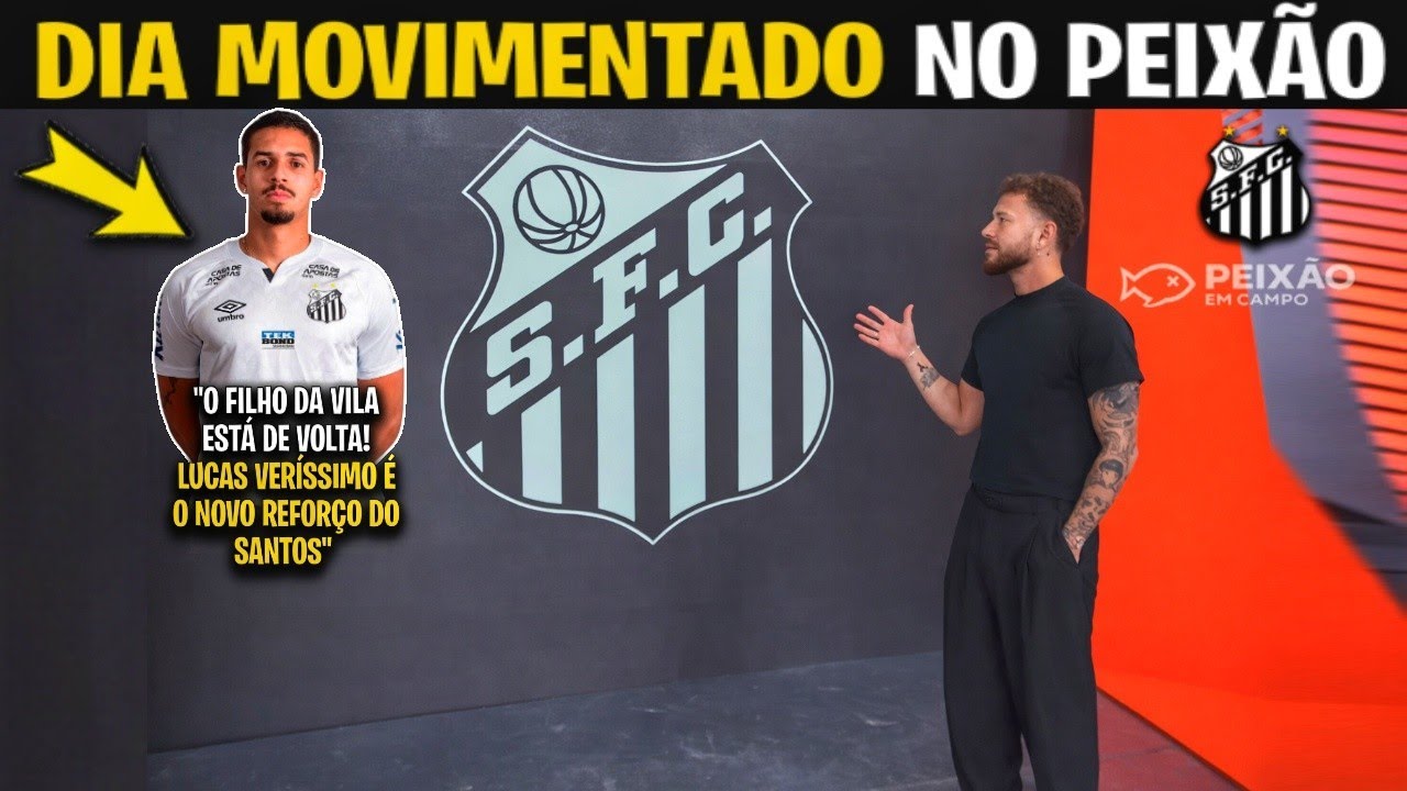 🚨 GLOBO ESPORTE: SANTOS HOJE❗ LUCAS VERÍSSIMO DE VOLTA AO PEIXÃO❗NOTÍCIAS DO SANTOS