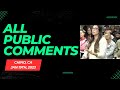 All Public Comments - CVUSD Board Meeting (01-19-2023)