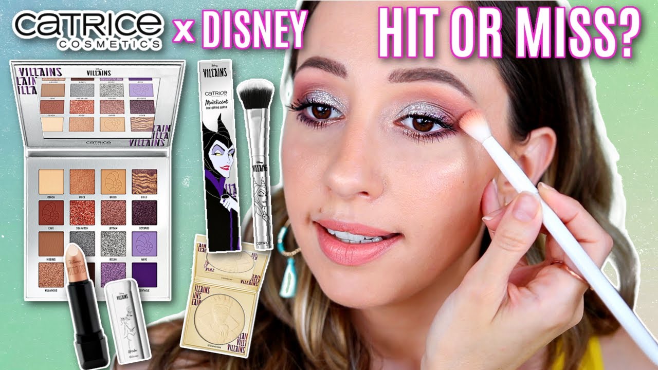 As BAD As They Say? Catrice Disney Villains Ursula Eyeshadow Palette,  Highlighter & Lipstick Tested - YouTube