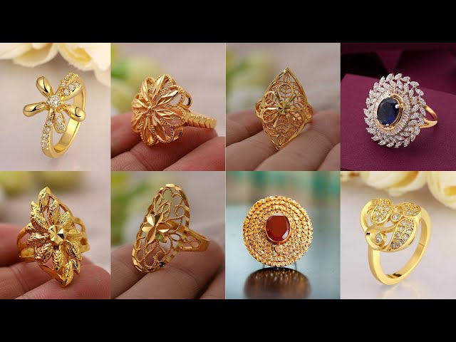 Elegant Collection of Gold Engagement Rings 💍