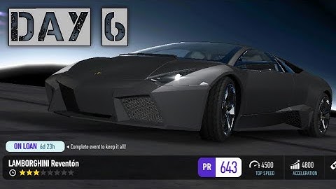 Day 6 Lamborghini Reventon Event | NFS No Limits