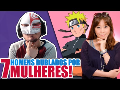 10 personagens masculinos de anime que são dublados por mulheres