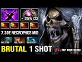 DAGON STRAT IS BACK IN 7.30E | Instant one Shot Dagon 5 Necrophos EZ GG 1082 XPM Dota 2