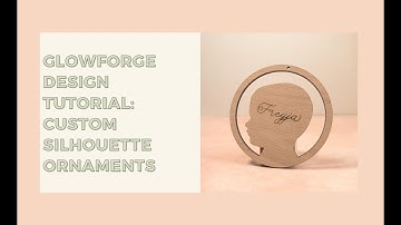 How to Design Silhouette Ornaments for the Glowforge Using Adobe Illustrator