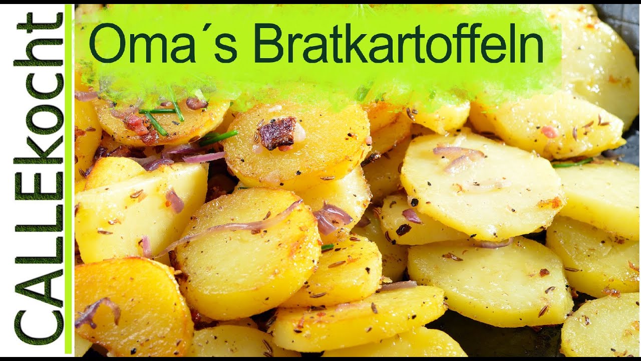 BRATKARTOFFELN aus rohen Kartoffeln