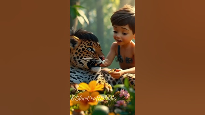 Boy and Leopard: A Unique Friendship #Leopard