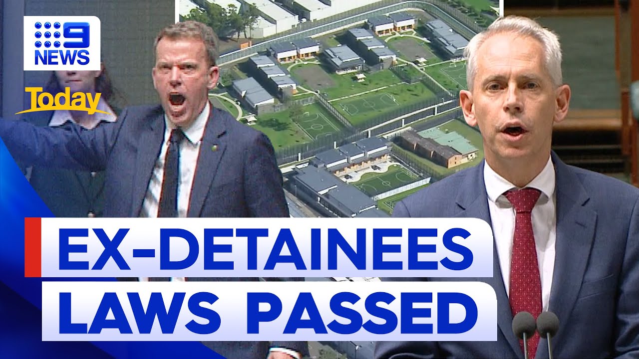 New laws passed to rejail released former immigration detainees 9