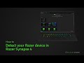 How to detect your Razer device in Razer Synapse 4