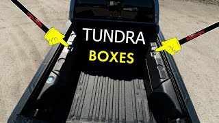 NEW Toyota Tundra Factory Bed Boxes/Coolers