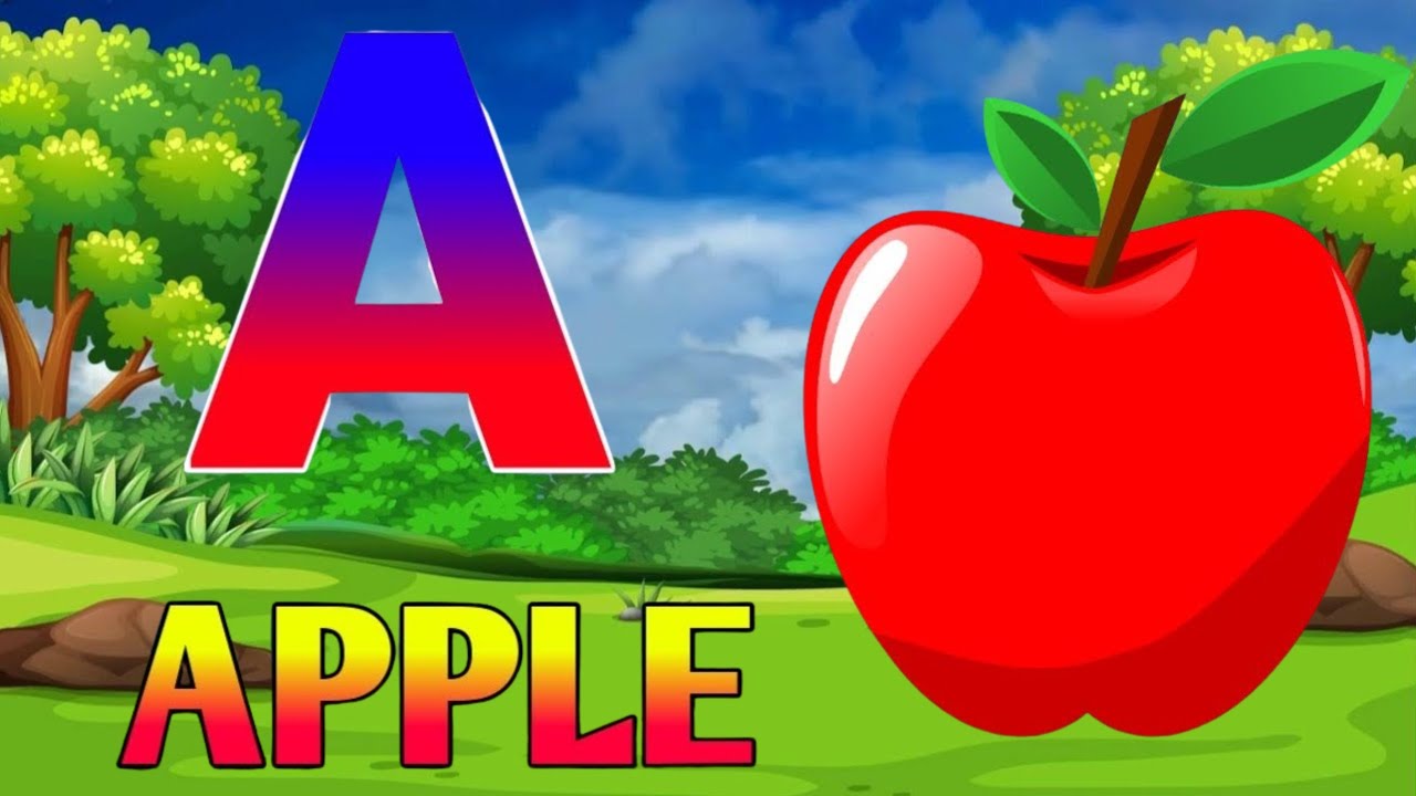 Фонетическая песня 2 с двумя словами в 3D - Буква "А" как самолет - Песни про алфавит со звуками ...