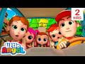 Are We There Yet? | Little Angel | Nursery Rhymes for Babies