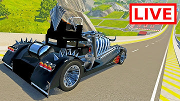 Which Automation Mod Can Fly The Furthest On Car Jump Arena LIVE 500k Subscriber Special