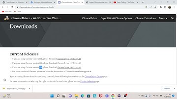 Message : session not created This version of ChromeDriver only supports Chrome version 105
