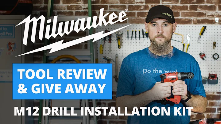 Milwaukee M12 FUEL™ Installation Drill/Driver Kit (Model 2505-20) Review + Giveaway