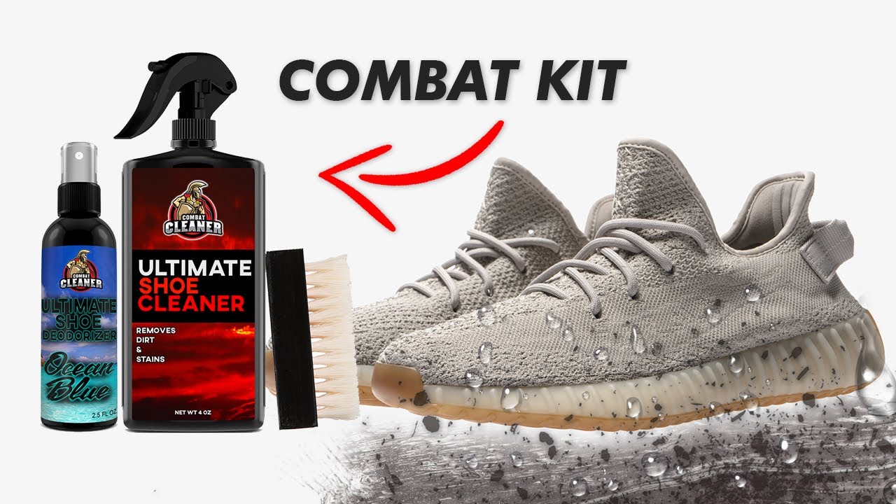 How To Use Combat Cleaner Ultimate Shoe Cleaner Combat Kit YouTube