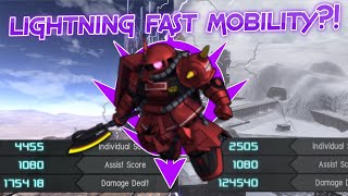 GBO2 High Mobility Zaku II (Late Model): Lightning fast speed?!
