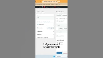 Add Blog Links to Menus in WordPress - WordPress Beginner Tutorial!