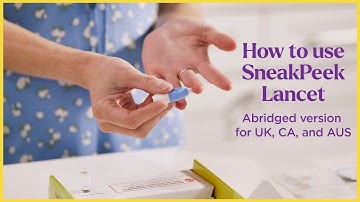 How to use SneakPeek Lancet - Abridged version for UK, Canada, and Australia customers